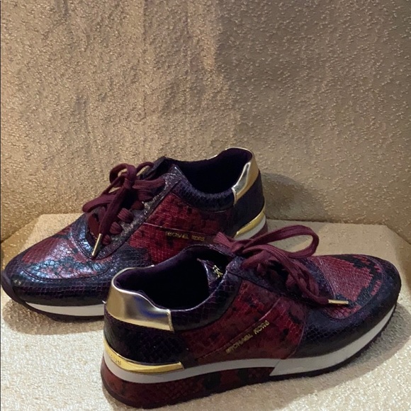Michael Kors Shoes - NWOT Croc Leather Sneakers, Last Call for Offers!